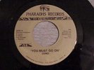 RARE MODERN BOOGIE 45-JUNEI -YOU MUST GO ON'' PHARAOH'S