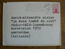 D.A WINTER RAYMOND LEFEVRE EUROVISION PROMO SET