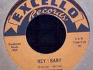 AL FERRIER Hey Baby EXCELLO 45 rpm Killer Rockabilly