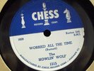 HOWLIN WOLF Worried All the Time CHESS 78 rpm smokin...