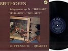 QUATUOR LOEWENGUTH, BEETHOVEN French LP VOX 12660