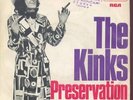 THE KINKS-Preservation-RARE-DIFF.PS 45-YUGOSLAVIA