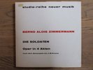 Bernd Alois Zimmermann - Die Soldaten - Wergo
