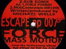Force Mass Motion - Escape EP - Rabbit City  LISTEN