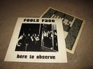 FOOLS FACE Here to Observe LP RARE power pop Bar-Co KBD
