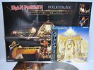 IRON MAIDEN Powerslave JAPAN LP+OBI, POSTER PROMO LABEL