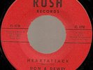 R&B / NORTHERN SOUL- DON & DEWEY - RUSH RECORDS- LISTEN