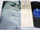 Abbey Lincoln is Blue, DG mono Riverside, shrink , M-