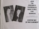 JOHN THE POSTMAN Steppin Out RARE UK punk 12