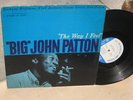 JOHN PATTON Way I Feel blue note mono new york