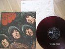 BEATLES: Rubber Soul, RARE, Japan, red vinyl, 1st