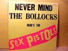 SEX PISTOLS -Bollocks- '77 UK LP - plain back - 11 trax