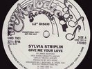 SYLVIA STRIPLIN - GIVE ME YOUR LOVE Rare  WLP (LISTEN)