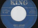 THE CHECKERS Night's Curtains RARE DOO WOP 45 King 4581