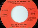 rare Soul 45 MARK CAPANNI i believe in miracles Hear