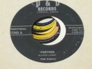 THE FURYS Gyration/ Furyous 45 RARE SURF D&D 31563 VG+