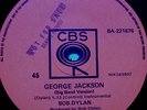BOB DYLAN Sample 45 George Jackson OBSCURE OZ ? PROMO