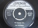 The Showmen - The Wrong Girl - 1962 - London - VGC