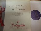 33CX 1288 Bach Sonata / Partita / Johanna Martzy