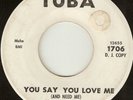 DEE EDWARDS You Say You Love Me TUBA 45 northern soul