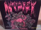 Autopsy: Mental Funeral. Black Death Metal  Lp 1991