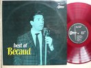 LP JAPON Gilbert BECAUD OR-7217 - SUPERBE  ROUGE 