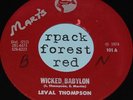 LEVAL THOMPSON  - Wicked Babylon -  MART'S -  orig. 45