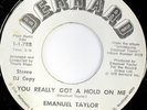 rare Modern Soul 45 EMANUEL TAYLOR on BERNARD Listen