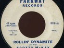 SCOTTY MCKAY Rollin Dynamite ROCKABILLY 45 2sider hear