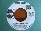 rare Northern Soul CINDY SCOTT on Veep Promo.....HEAR