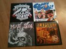4 LPs Oi/Punk Mad Sin Slapshot Discipline Carry on Oi