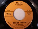 BARRY WHITE & THE ATLANTICS on 45 FARO 613  Very Rare