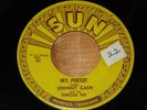 Rockabilly 45 Johnny Cash on Sun 221 Hey Porter