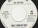 SINCE I FOUND MY BABY - THE METROS - NORTHERN - LISTEN