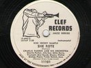 78 RPM Charlie Parker Clef 11101 in E- promo