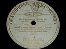 OPERA 78rpm RECORD 1905 NELLIE MELBA G&T Auld Lang Syne
