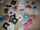 BOX OF  DEMO SINGLES VARIOUS LABELS
