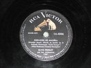 ELVIS PRESLEY 78 RPM BLUE SUEDE SHOES / WOODEN HEART