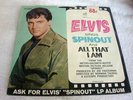 ELVIS PRESLEY 45 RPM ON RCA VICTOR WITH PICTURE SLEEVE