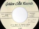 rare Northern Soul R&B 45 GINO on GOLDEN CREST Hear