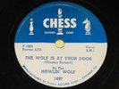 Howlin' Wolf - The Wolf Is At Your Door 78 RPM CHESS
