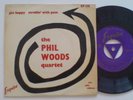 PHIL WOODS QUARTET - ESQUIRE - EP - UK - MONO - NM