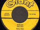 WHIPLASH. boby aitken. GIANT 7in. 1964.
