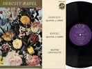 QUATUOR LOEWENGUTH, DEBUSSY, RAVEL French LP VOX STEREO