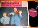 OISTRAKH OBORIN BEETHOVEN VIOLINSONATAS PHILIPS MONO NM