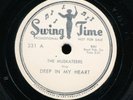 pc78-R&B doowop-Swing Time 331-The Muskateers-rare