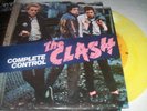 THE CLASH Complete control Spain Yellow wax