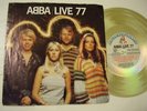 ABBA Live 77 GOLD VINYL Sweden Only PROMO 1977 
