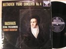 Beethoven Piano Cto 4 / Backhaus / Decca SXL 2010 - WBg