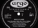 BENJAMIN BRITTEN Noye's Fludde UK STEREO ARGO LP ZNF 1